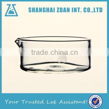 Crystallizing Dish Flat Bottom With Spout