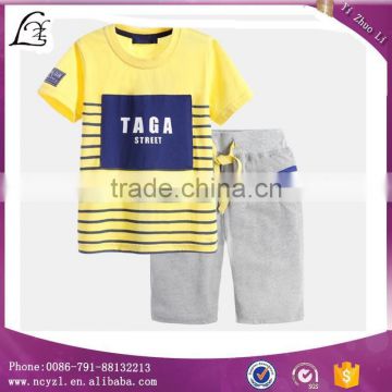 2017 New factory custom baby kids 100 cotton children clothes hot sale