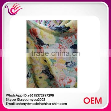 2016 Buy wholesale direct from china patterned chiffon fabric , printing fabric , fabric printing