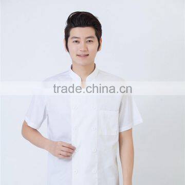 OEM Unisex Gender Black and White Restaurant Chef Uniform Coat