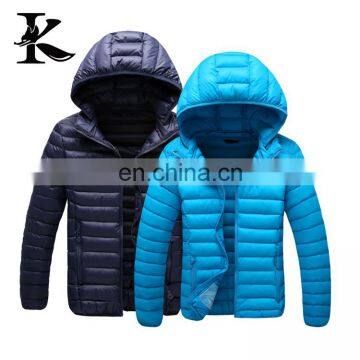 OEM customize windproof padding coat cheap down jacket for winters