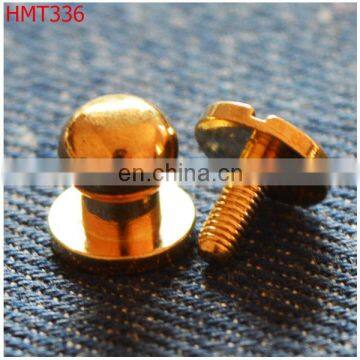 gold color sam browne button