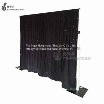 American standard 2.0 aluminum backdrop pipe and drape for wedding