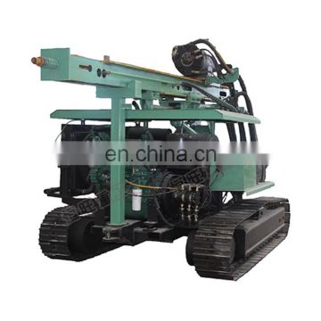 Electric hydraulic hammer pile driver ground screw pile driver for steel pole install
