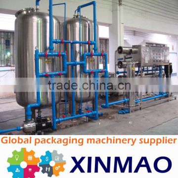 Complete mineral water treatment plant