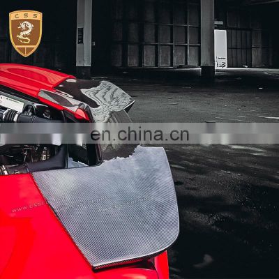 Carbon Fiber MS Style Spoiler Suitable For Ferrari 488 GTB Auto Accessories Ducktail