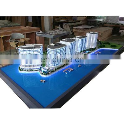 Acrylic architectural scale model with abs acrylic material
