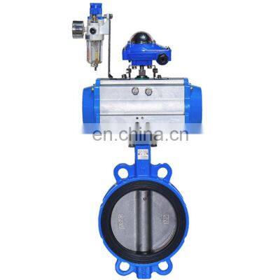 Ci Globe Valves Triple Offset High Cost Performance D341x Worm Gear Flange Type Soft Seal Butterfly Valve