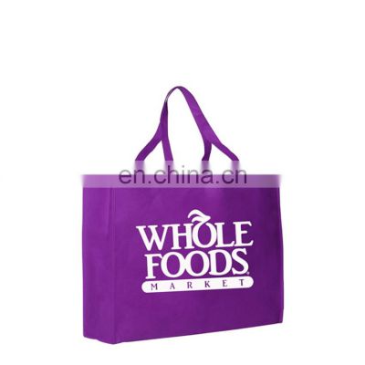 Personalized Eco Friendly reusable tote non-woven bag shopping bags recyclable non woven tote bag with printing custom logo
