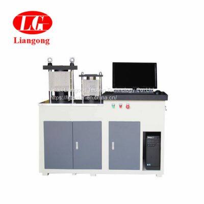 Computer Control Full Automatic Concrete Brick Tile Compression and bending strength tester YAW-300C