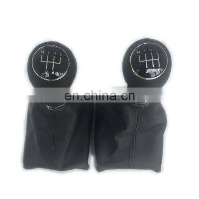 For Audi A6 C6 (2004-2012) A4 S4 B8 8K A5 8T 8F Q5 8R  Car New design gear shift knob boot cover  with low price MT black line
