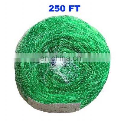 Heavy Duty Green Trellis Netting Roll - 79''x328' Plastic Plant Green Trellis Net for Climbing Plants