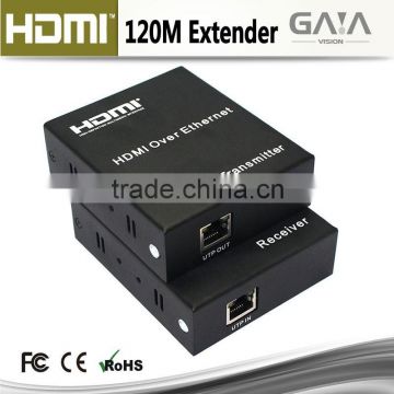 HDMI Extender 120m Over CAT5e/CAT6 Cable 1080p - Up to 330 FT 100M with IR