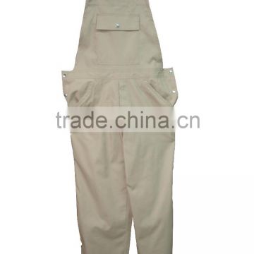 bib overalls pants for men 100% cotton twill with customer logo all sizes