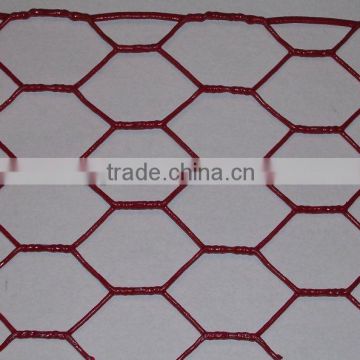 plastic coated chicken wire mesh