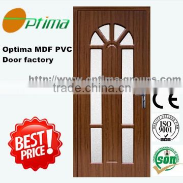 interior pvc wooden glass door