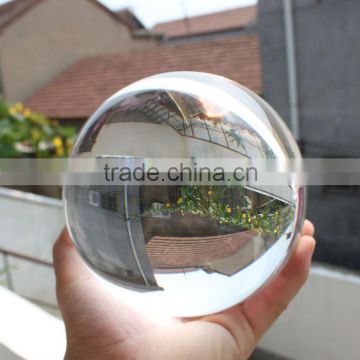 Transparent crystal ball