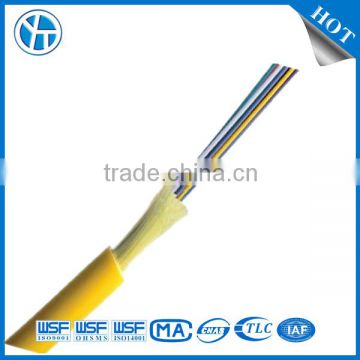 900/600um 2 core fiber optic round cable indoor sm/mm