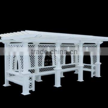 beautiful and elegant of the aluminum pergola