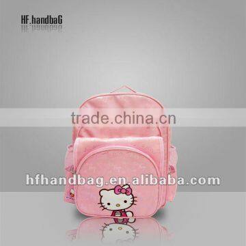 high quality personalized hello kitty trend ergonomic Travel Backpack for girl