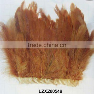 stripped coque feather trims LZXZ00549