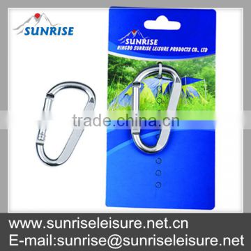83014#70mm personalized shaped fashion carabiner hook spring hook