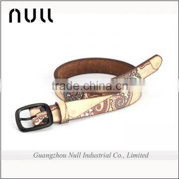 Young Style Popular Design Colorful Printing Girl Belt