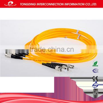 Hot sale duplex sm fiber optic patch cord