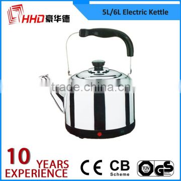 Household Water Kettle 6lstainless Steel Whistling Electric Kettle