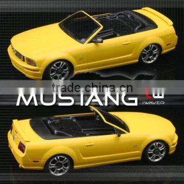 1:28 scale ABS plastic BFord Mustang model car