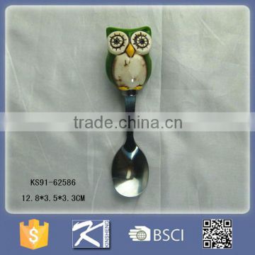 Kinsheng New Product Owl-shaped Ceramic Spoon Fork and Knife