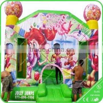 Good waterproof used commercial inflatable bouncers for sale