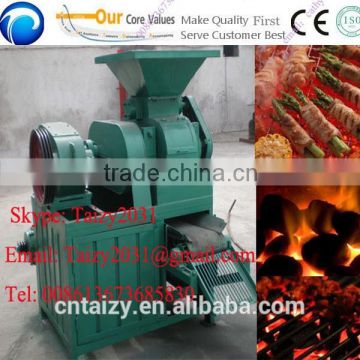 12 months warranty and hot sale charcoal ball briquette making machine