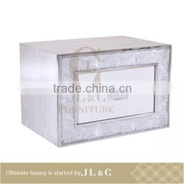 2014 luxury & Best selling crystal mdf melamine cabinet door and drawer front JB14-03 from china supplier-JL&C Furniture