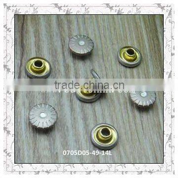 Garment accessories metal screw rivet