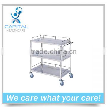 CP-T315 high quality stainless trolley supplier in dubai