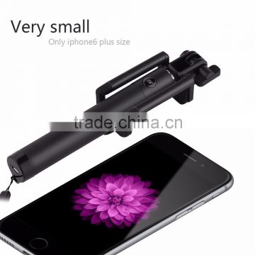 2015 New Mini Wholesale Selfie Stick with Bluetooth for Smartphone