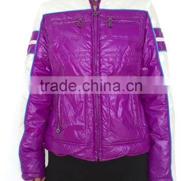 Winter Warmth keeper Light weight Bright Colored Ladies Down Coat