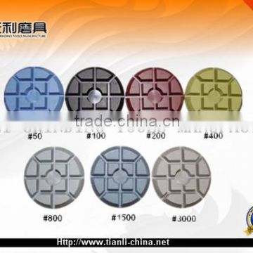 abrasive pad floor polishing pads pasted on polishing machine