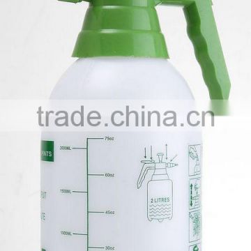 2L Garden plastic hand operated manual pressure pump sprayer