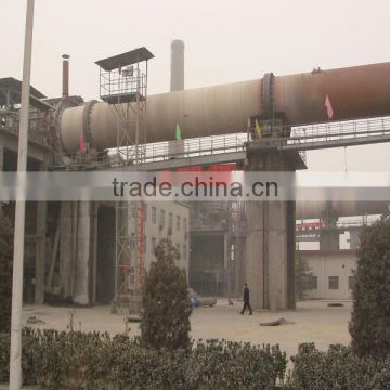 3*48M 600-700tpd High aluminum Refractory liners Rotary kiln for calcining/drying Kaolin