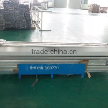 OEM attractive and durable heavy machinery guardrail with anodized surface aluminum profile