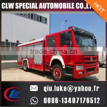 high quality stainless steel material fire fighting truck for sale
