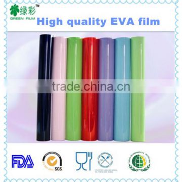 EVA transparent flim no-toxic eco-friendly soft no heavy metal