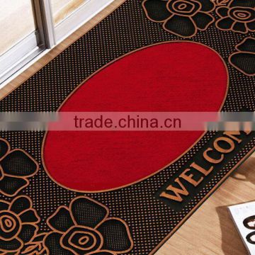 Alibaba china cross texture custom cheap door mat