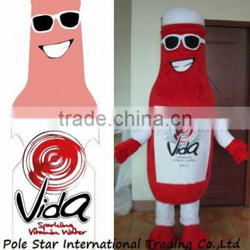 custom bottle costume/bottle mascot