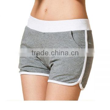 newest style wholesale grey women beach shorts for summer