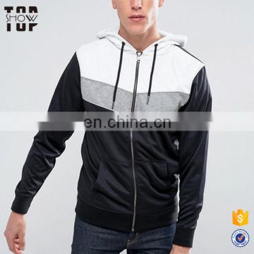 OEM guangzhou garments zipper pockets man jacket custom clothing