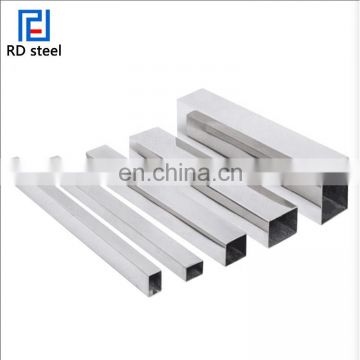 300series building material decorative square pipe stainless steel round tube