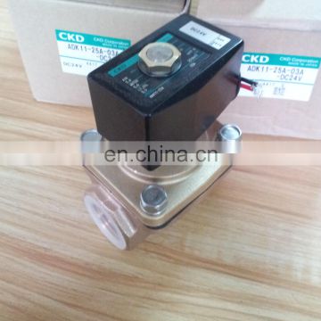 CKD Low Pressure Direct Actuated Solenoid Valve ADK11-25A-03A-DC24V